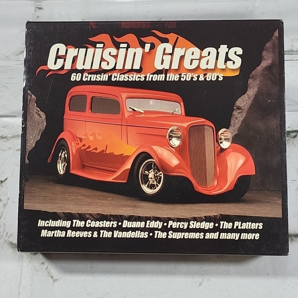 Cruisin Greats - 3 Cd Disc -Various Artists‎